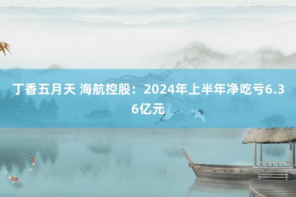 丁香五月天 海航控股：2024年上半年净吃亏6.36亿元