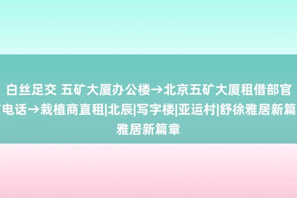 白丝足交 五矿大厦办公楼→北京五矿大厦租借部官方电话→栽植商直租|北辰|写字楼|亚运村|舒徐雅居新篇章